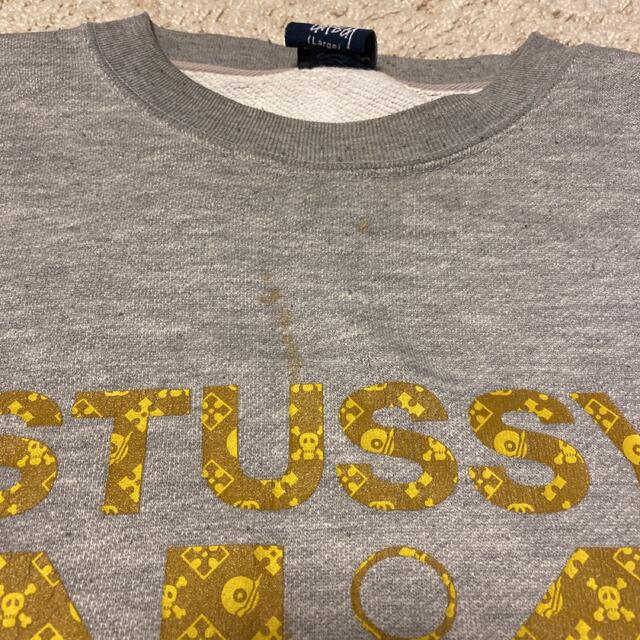 ☆希少☆ OLD STUSSY モノグラム　スウェット　トレーナー　Lサイズ