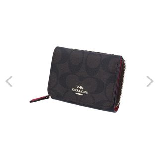 コーチ(COACH)のCOACH ミニ財布🖤三つ折財布(財布)