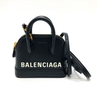 バレンシアガ(Balenciaga)の美品 バレンシアガ 639756 ロゴ ヴィルトップ 2WAY ミニショルダー(ショルダーバッグ)