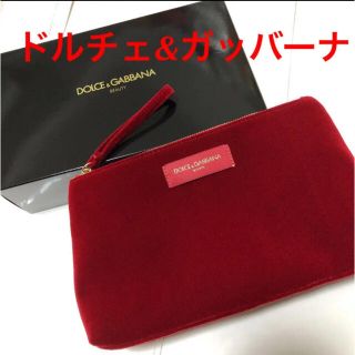 ドルチェアンドガッバーナ(DOLCE&GABBANA)のドルチェ&ガッバーナ ビューティ レッドポーチ(ポーチ)