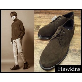 ホーキンス(HAWKINS)の※chiro様専用　G① 新品 ホーキンス 3ホール シューズ 茶 27.5 ③(ドレス/ビジネス)