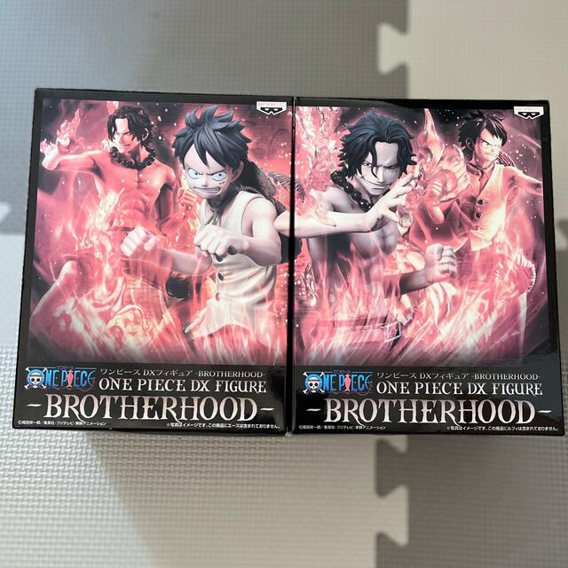 ワンピース　BROTHERHOOD ルフィ&エ―ス 2 体セット | フリマアプリ ラクマ