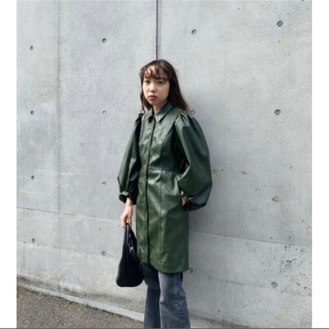 moussy - moussy OS F/LEATHER MINI ワンピースの通販 by Ruchan's