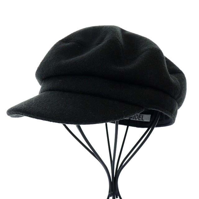 SNIDEL(スナイデル)のスナイデル 21AW バリエキャスケット 帽子 F 黒 SWGH214635 レディースの帽子(キャスケット)の商品写真