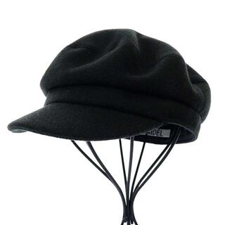 スナイデル(SNIDEL)のスナイデル 21AW バリエキャスケット 帽子 F 黒 SWGH214635(キャスケット)