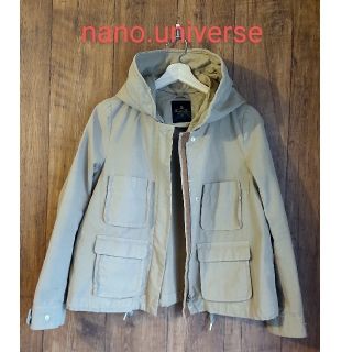 ナノユニバース(nano・universe)のnano·universeマウンテンパーカー、アウター(ミリタリージャケット)