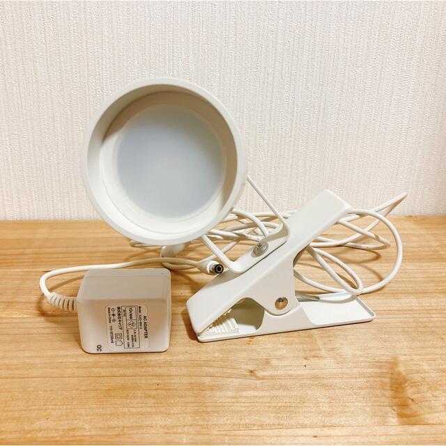 MUJI (無印良品)(ムジルシリョウヒン)の無印良品　LEDクリップライト インテリア/住まい/日用品のライト/照明/LED(その他)の商品写真