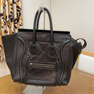 セリーヌ(CELINE)のセリーヌ　トートバッグ　ハンドバック　ブラック(トートバッグ)