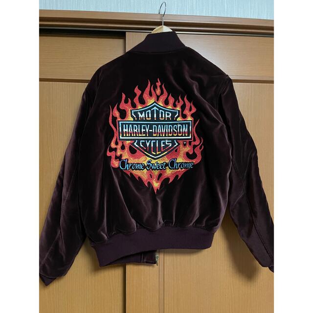 Harley Davidson - ハーレーダビッドソン ベルベット ジャケット L