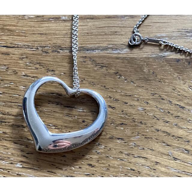 Tiffany & Co. - 美品☆ティファニー オープンハートネックレス XLの