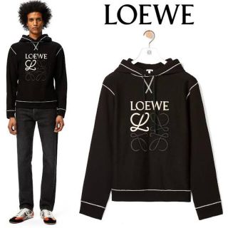 ロエベ(LOEWE)のLOEWE パーカー Anagram Embroidered Hoodie(パーカー)