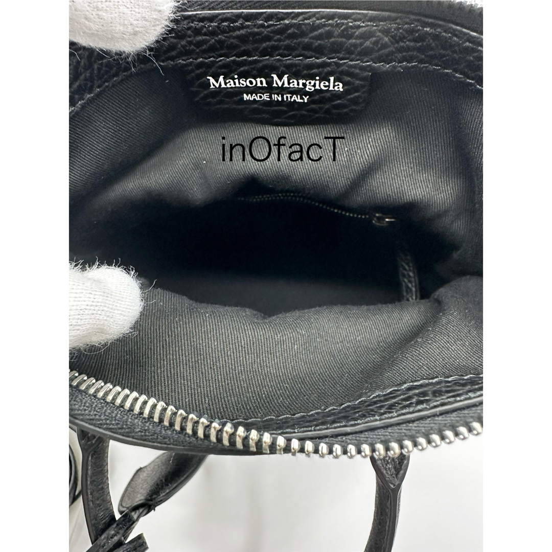 Maison Martin Margiela(マルタンマルジェラ)のブラック 新品正規品 Maison Margiela 5AC ミニ スモール レディースのバッグ(ハンドバッグ)の商品写真