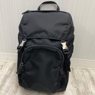 プラダ(PRADA)のプラダ 美品 リュック ナイロン リュック 2VZ135 ブラック(バッグパック/リュック)