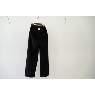 サンシー(SUNSEA)のsunsea snm blue w/耳 straight pants(スラックス)