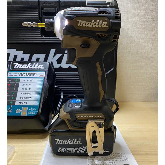 マキタ　TD171DGXAB 18V  インパクトドライバ　フルセット　ブラウン