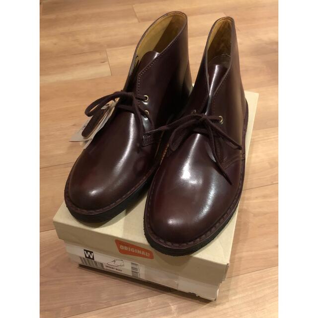 Clarks(クラークス)の新品 クラークス デザートブーツ ホーウィン シェルコードバン メンズの靴/シューズ(ブーツ)の商品写真