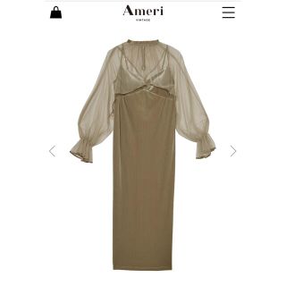 アメリヴィンテージ(Ameri VINTAGE)のAmeri VINTAGE♡MANY WAY TULLE VEIL DRESS(ロングドレス)