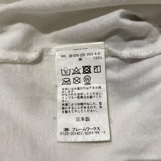 FRAMeWORK(フレームワーク)のFRAMeWORK BIGロゴロングスリーブT レディースのトップス(Tシャツ(長袖/七分))の商品写真