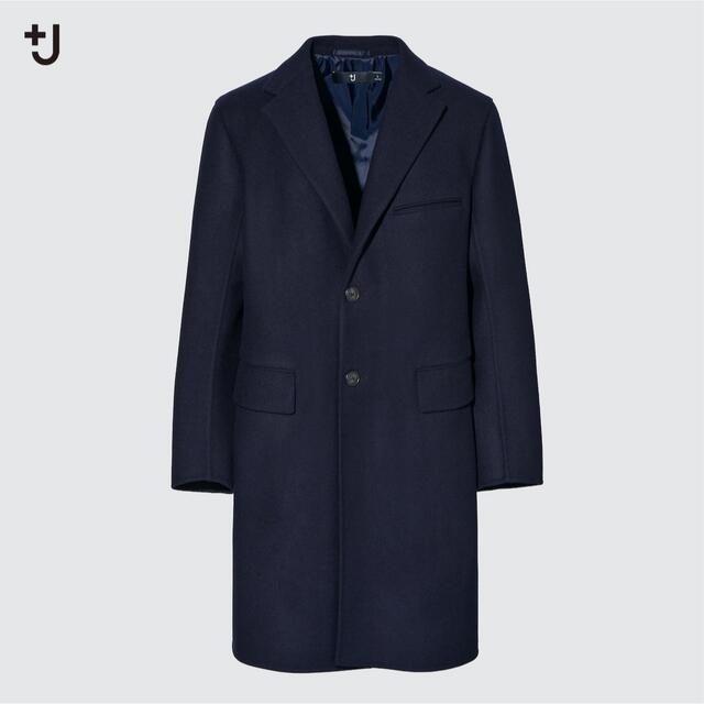UNIQLO - 【新品】+J ウールブレンド チェスターコート UNIQLO - 【新品】+J ウールブレンド チェスターコート