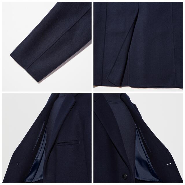 UNIQLO - 【新品】+J ウールブレンド チェスターコート UNIQLO - 【新品】+J ウールブレンド チェスターコート