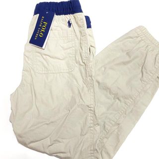 ポロラルフローレン(POLO RALPH LAUREN)の新品 ラルフローレン コットンジョガーパンツ 5/115 ライトベージュ(パンツ/スパッツ)