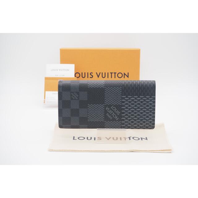 即発送可能】 VUITTON LOUIS - VUITTON LOUIS 二つ折り長財布 グラ