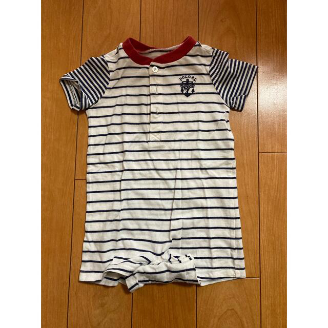 POLO RALPH LAUREN(ポロラルフローレン)の全4枚　ロンパース　サロペット　シャツ　まとめ割 キッズ/ベビー/マタニティのベビー服(~85cm)(ロンパース)の商品写真