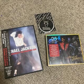 マイケルジャクソン　DVD CD ワッペンセット(ミュージック)