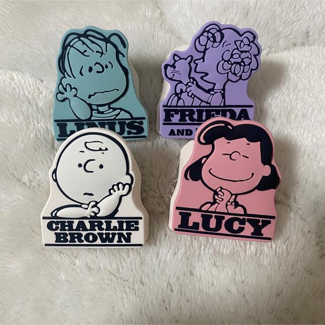 PEANUTS(ピーナッツ)のPEANUTS ラバークリップ エンタメ/ホビーのおもちゃ/ぬいぐるみ(キャラクターグッズ)の商品写真