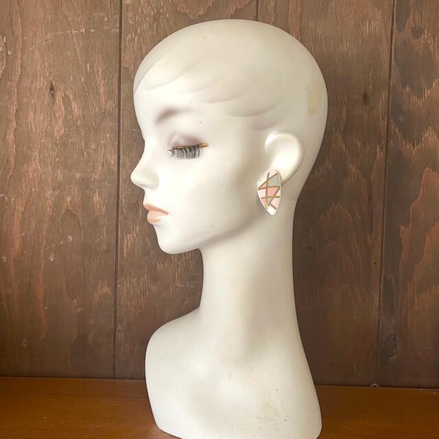 70‘s仏！ペールトーン！春色のジオメトリックピアス 6