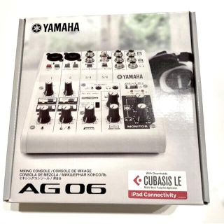 ヤマハ(ヤマハ)の新品同様YAMAHAヤマハ AG06 オーディオインターフェイス LIVE配信(オーディオインターフェイス)