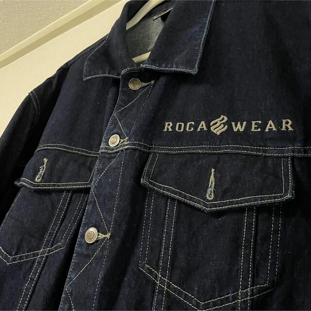 90s ROCAWEAR ロカウェア　デニムジャケット　ストリート