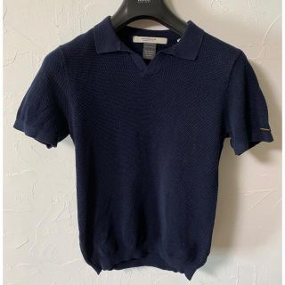 スコッチアンドソーダ(SCOTCH & SODA)のScotch&soda スコッチアンドソーダ　ニットポロシャツ(ポロシャツ)