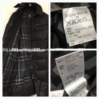 バーバリー(BURBERRY)の美品 バーバリー ロンドン ダウンコート(ダウンコート)