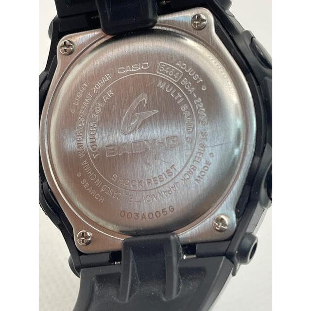 CASIO - T416 ☆美品CASIO Baby-G BGA-2200G ソーラー腕時計の通販 by