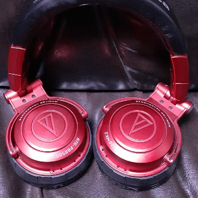 audio-technica Dj ヘッドフォン　モニター用　赤ATH-PRO 1