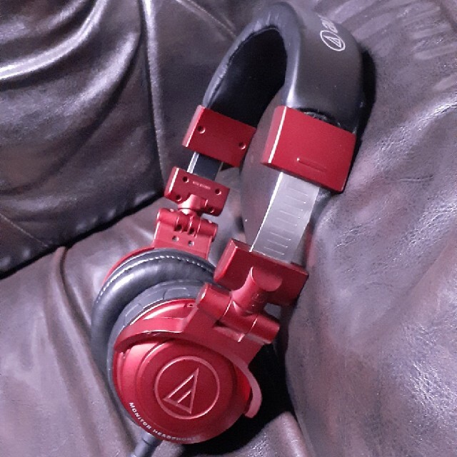 audio-technica Dj ヘッドフォン　モニター用　赤ATH-PRO 4