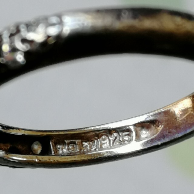 ハート型シルバーリング レディースのアクセサリー(リング(指輪))の商品写真