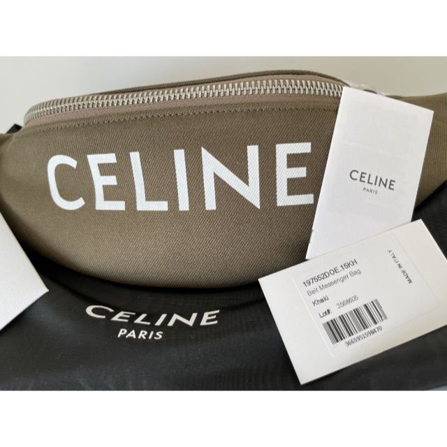 定価12万　新作 CELINE　メッセンジャー　ベルトバッグ　セリーヌ　メンズ | フリマアプリ ラクマ