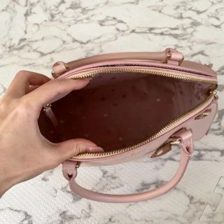 【Kate Spade】ドーム型バッグ ピンク お花 蝶々ショルダーバッグ