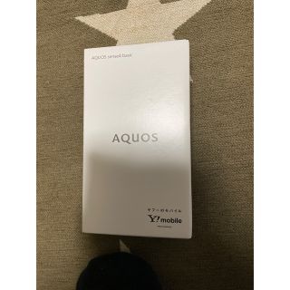 アクオス(AQUOS)のAQUOS sense4 basic Ymobile版　SIMフリー(スマートフォン本体)