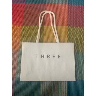 スリー(THREE)のショップ袋　three スリー　ショッパー(ショップ袋)