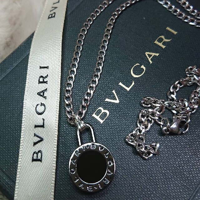 BVLGARI - 【正規 未使用】BVLGARI ロゴ刻印チャーム +3㎜60cm