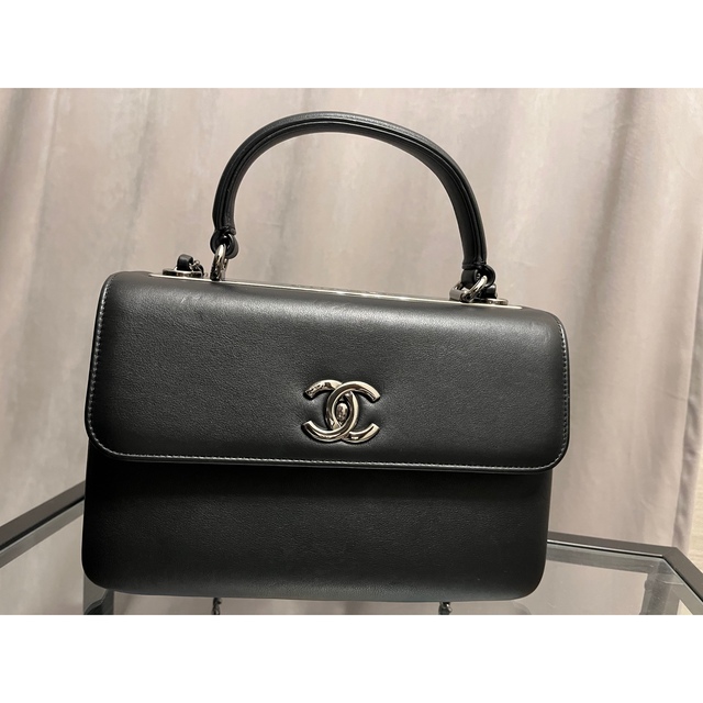 ハンドバッグシャネル★極美品★CHANEL トレンディCC ハンドバッグ　チェーン