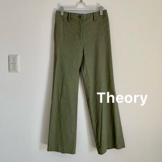 theory - Theory リネンストレッチワイドパンツの通販 by u-shan