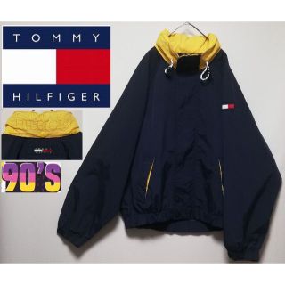 トミーヒルフィガー(TOMMY HILFIGER)の1 90'S TOMMY HILFIGER マウンテンパーカー L(ナイロンジャケット)