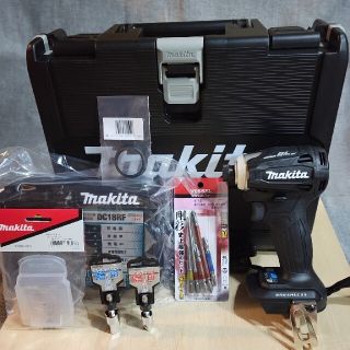 マキタ(Makita)の最新型★マキタ純正インパクトドライバー18v モデルTD172DRGX★ブラック(工具/メンテナンス)