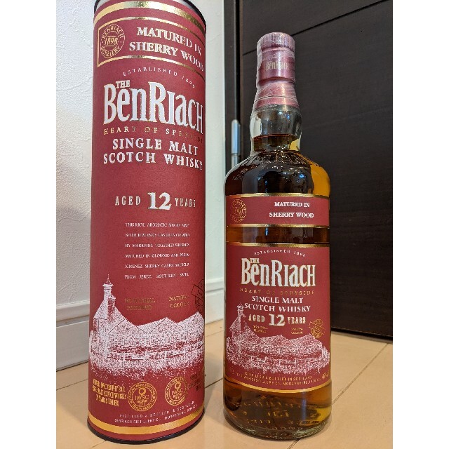 ベンリアック12馬齢 BenRiach 12years - whirledpies.com