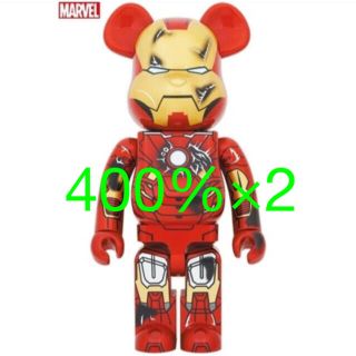 ベアブリック(BE@RBRICK)のBE@ IRON MAN MARK VII DAMAGE Ver. 400％(その他)