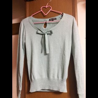 ミッシュマッシュ(MISCH MASCH)の【美品】MISCH MASCH♡ミントグリーン♡ニットプルオーバー(ニット/セーター)